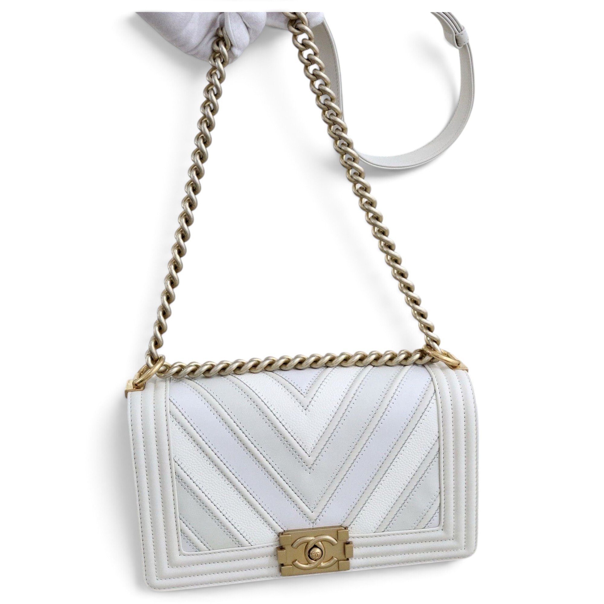 Boy leather handbag