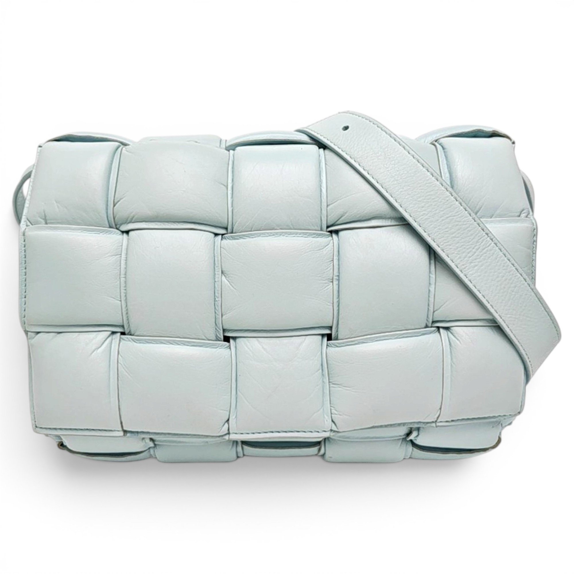 Cassette Padded leather crossbody bag