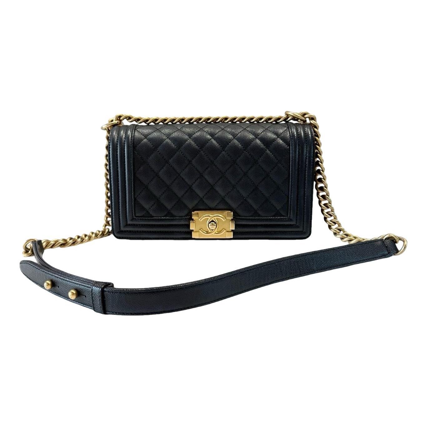 Boy leather crossbody bag
