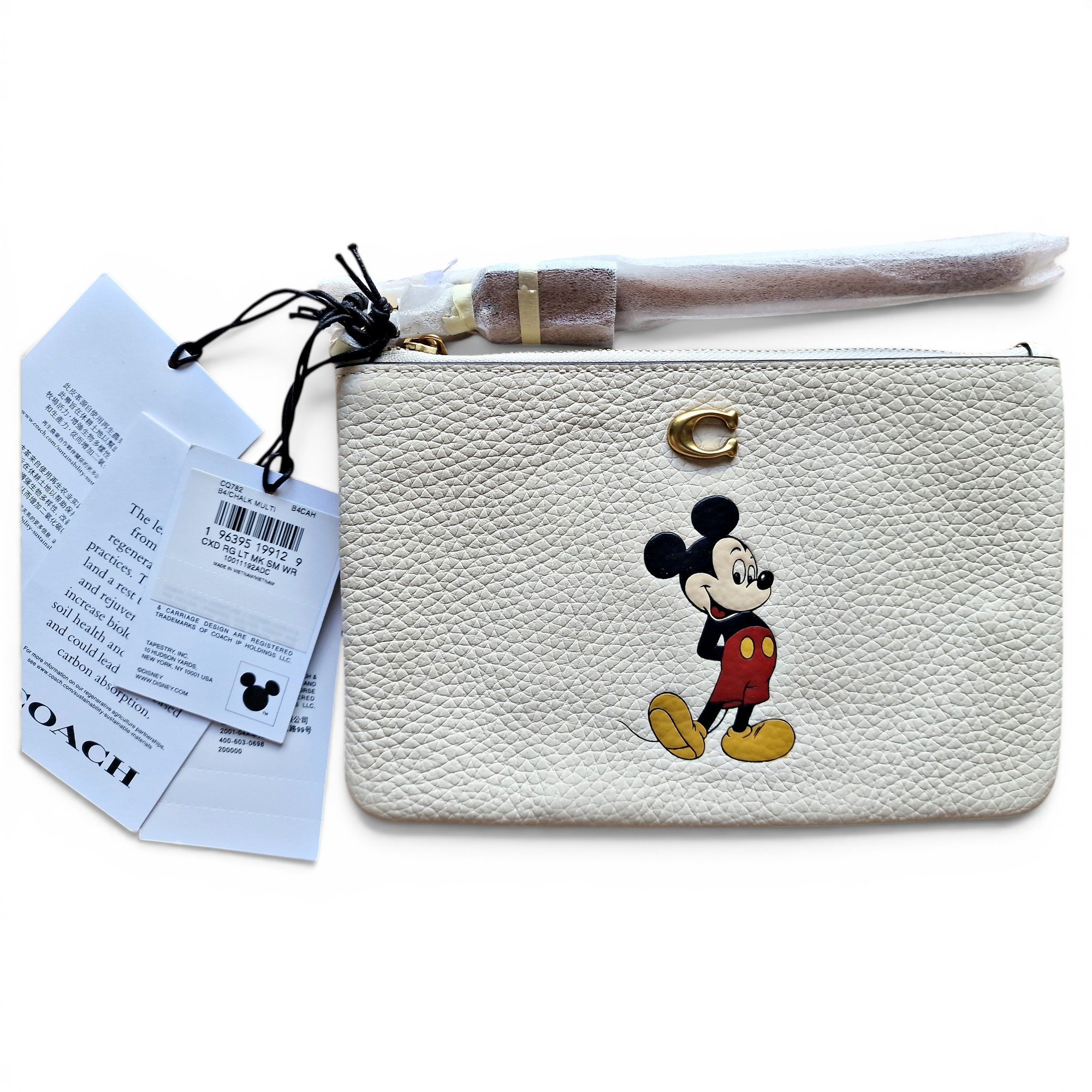  Disney collection leather handbag