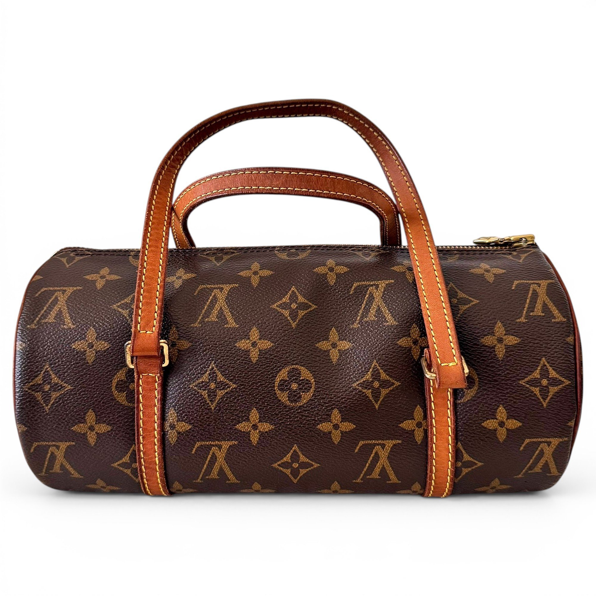 Papillon leather handbag