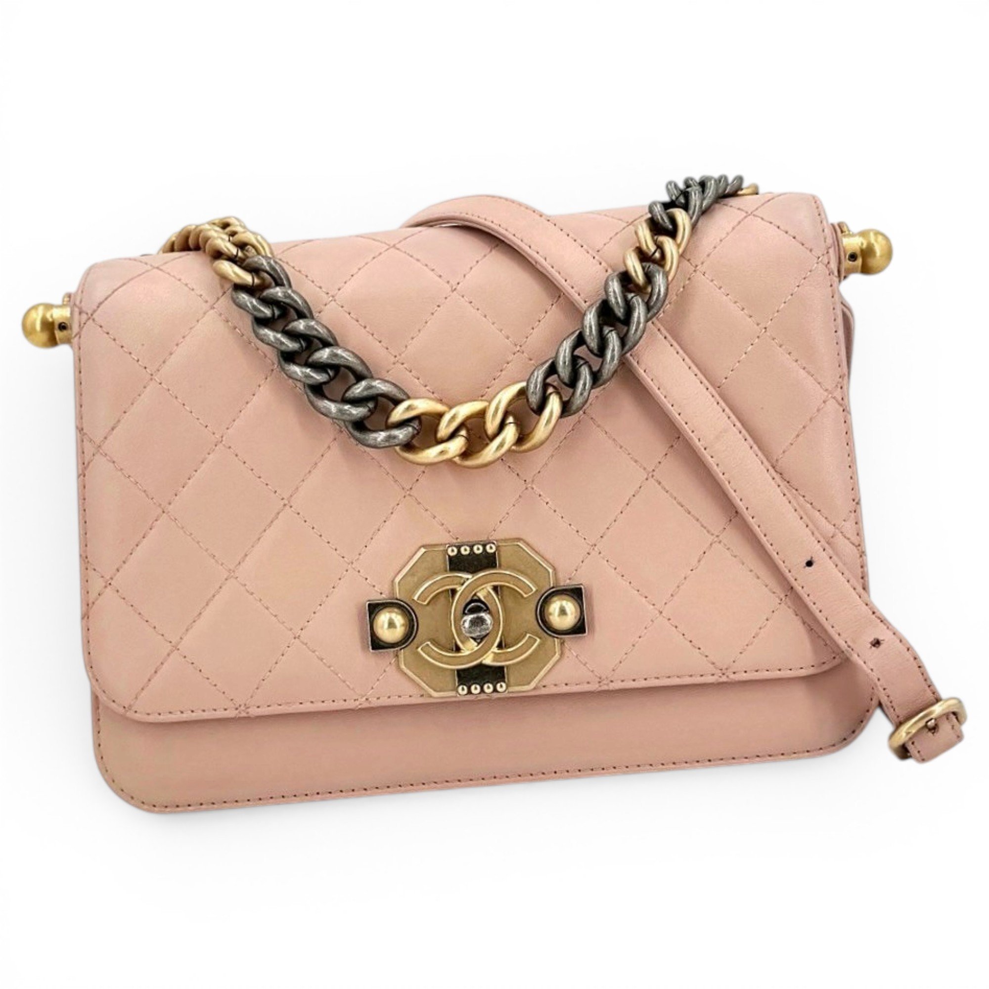 Leather handbag