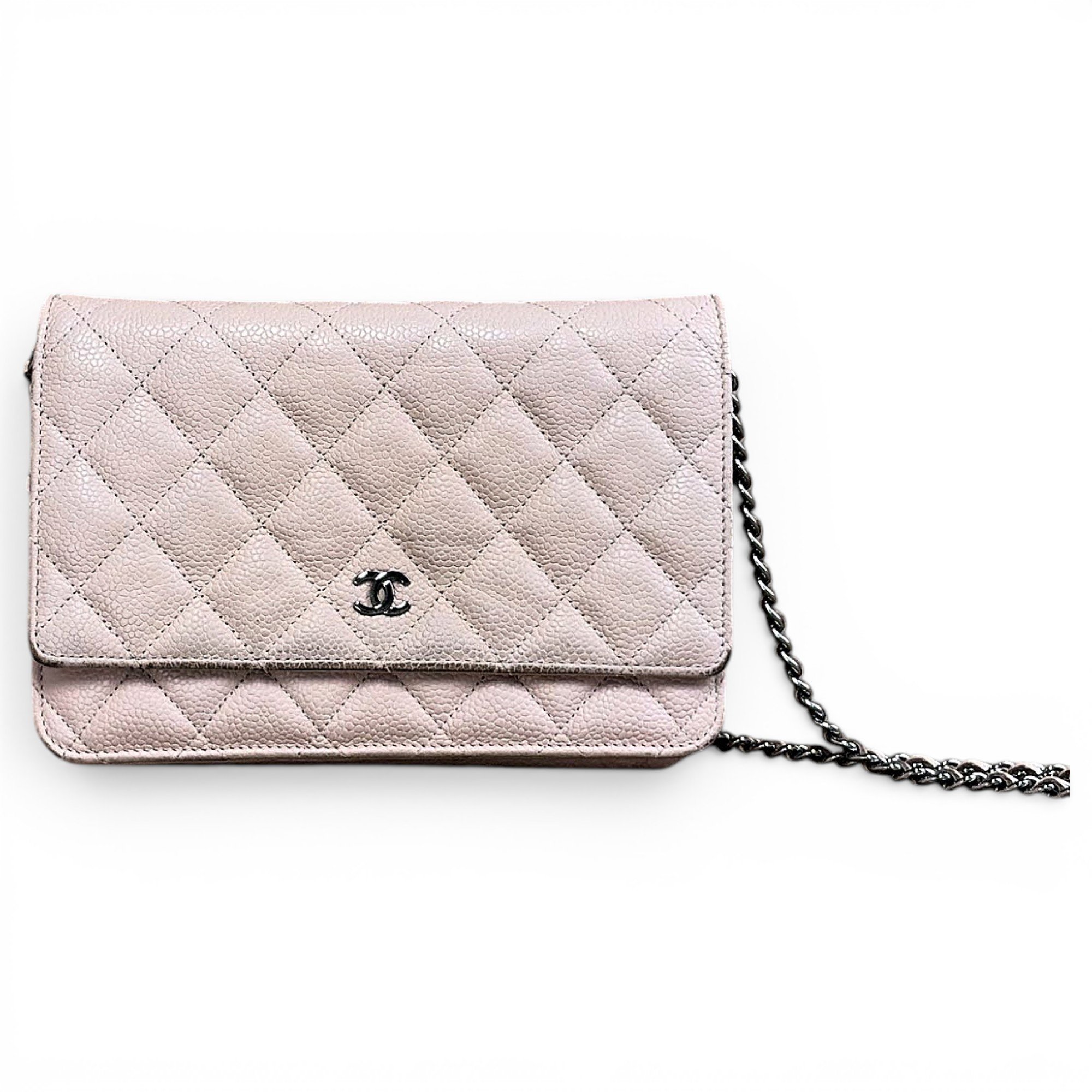 Wallet On Chain Timeless/Classique leather crossbody bag