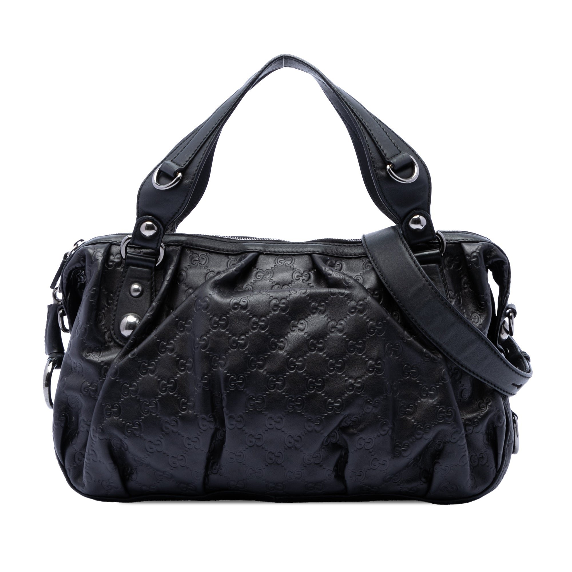 Leather satchel