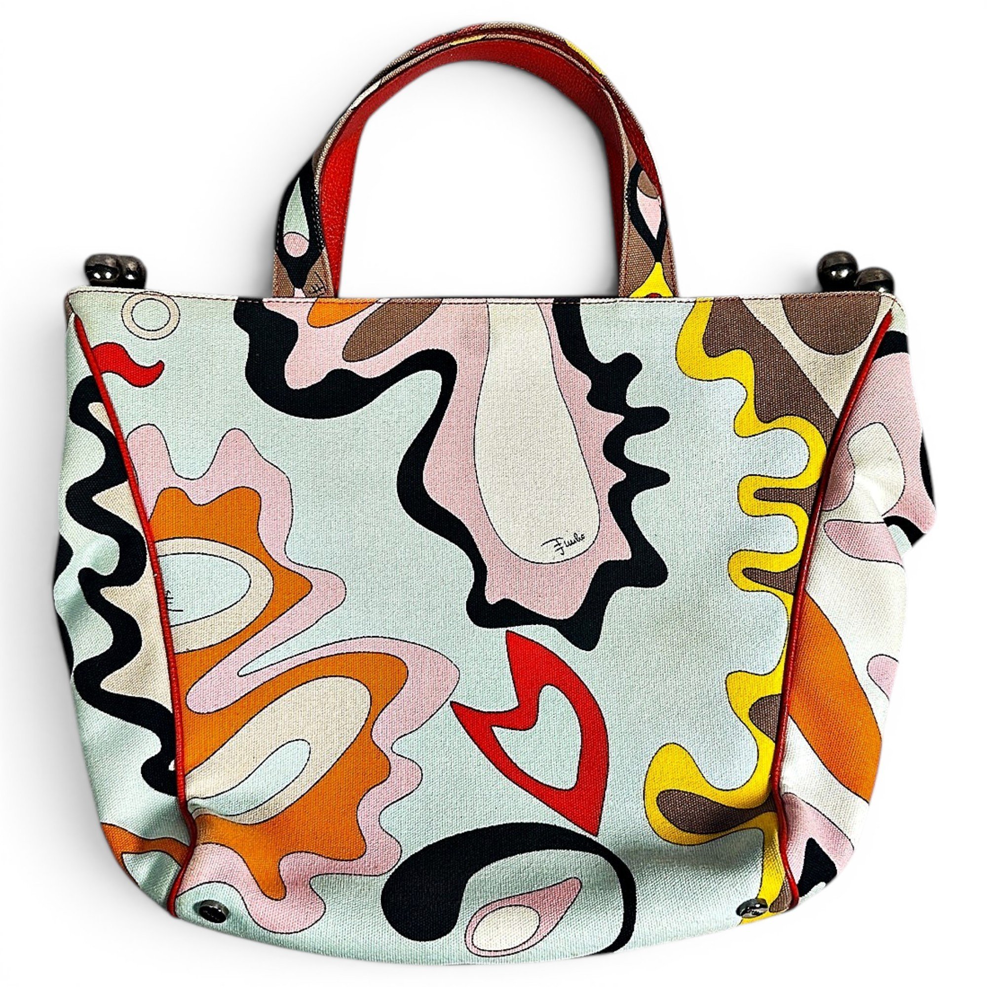 Emilio Pucci Cloth tote