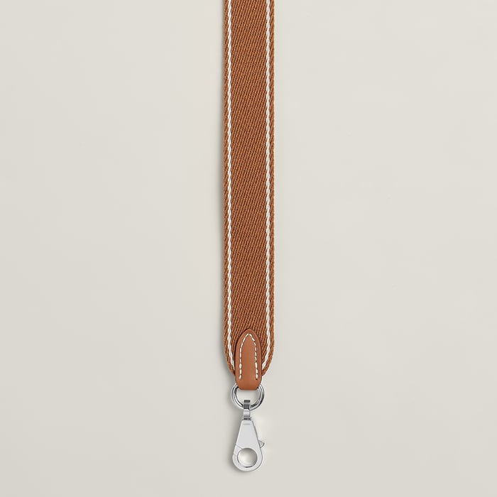 Sangle Wooly Sellier Bicolor Bag Strap