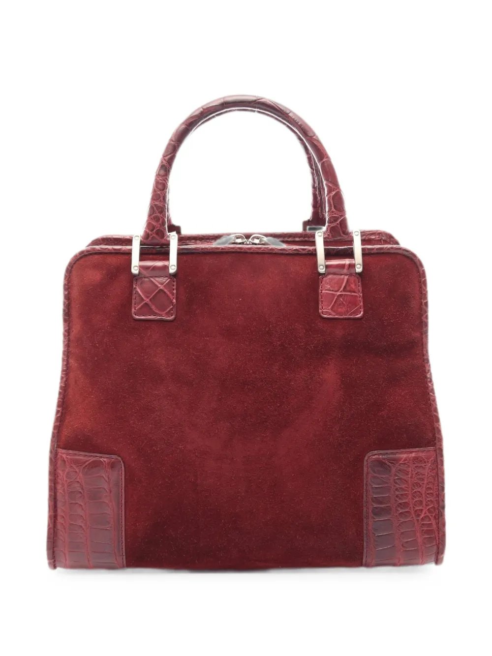 Loewe 2000s Amazona suede handbag