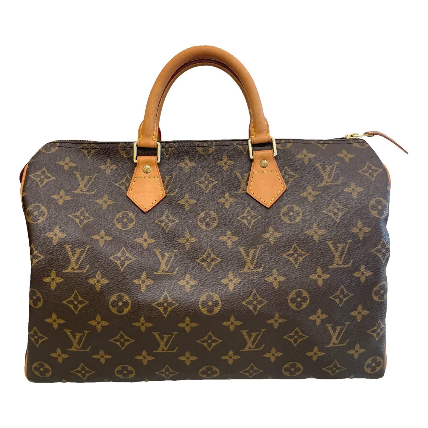 Speedy leather handbag
