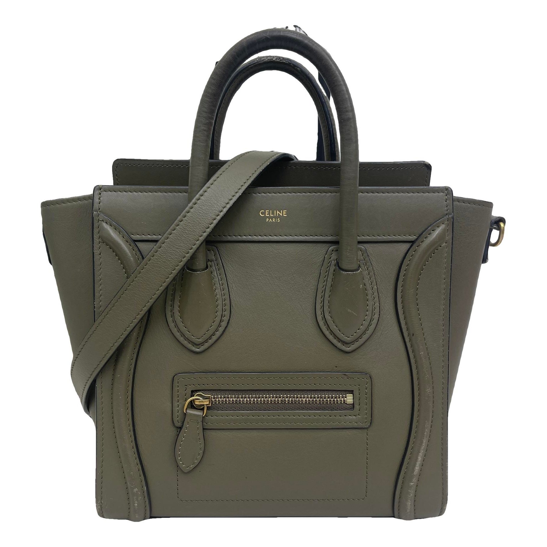 Luggage leather handbag