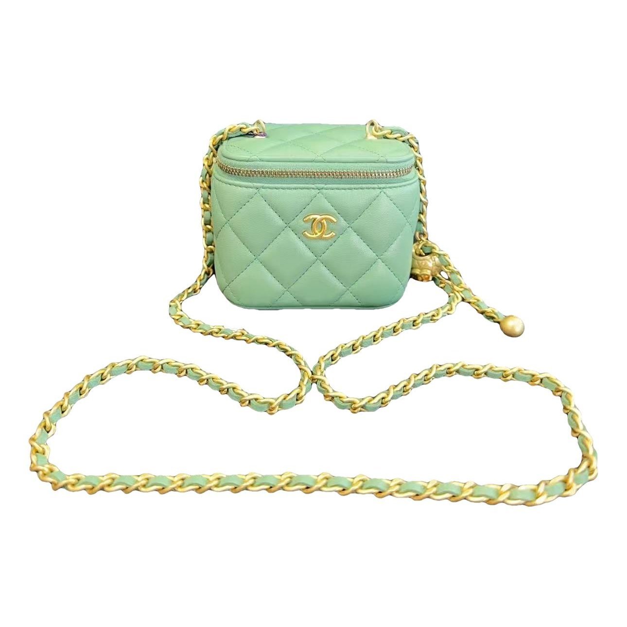 Trendy CC Vanity leather bag