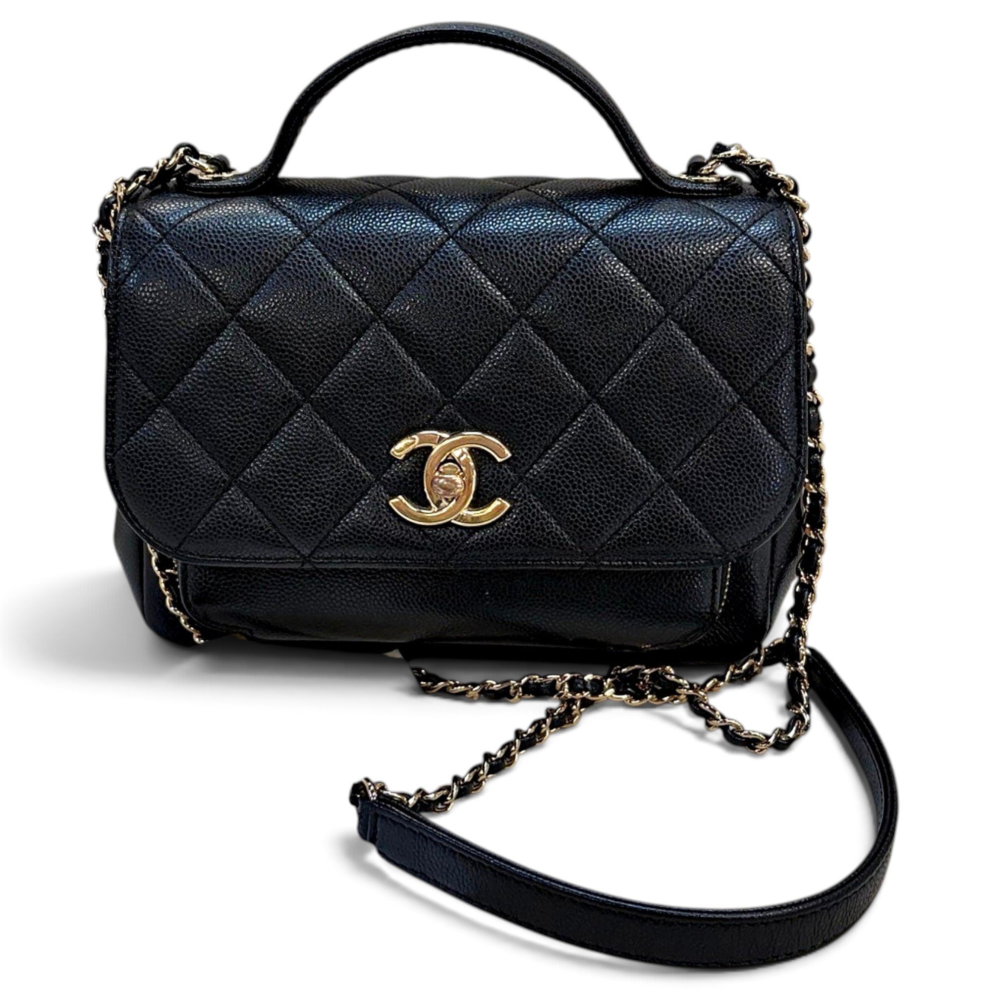 Business Affinity leather handbag