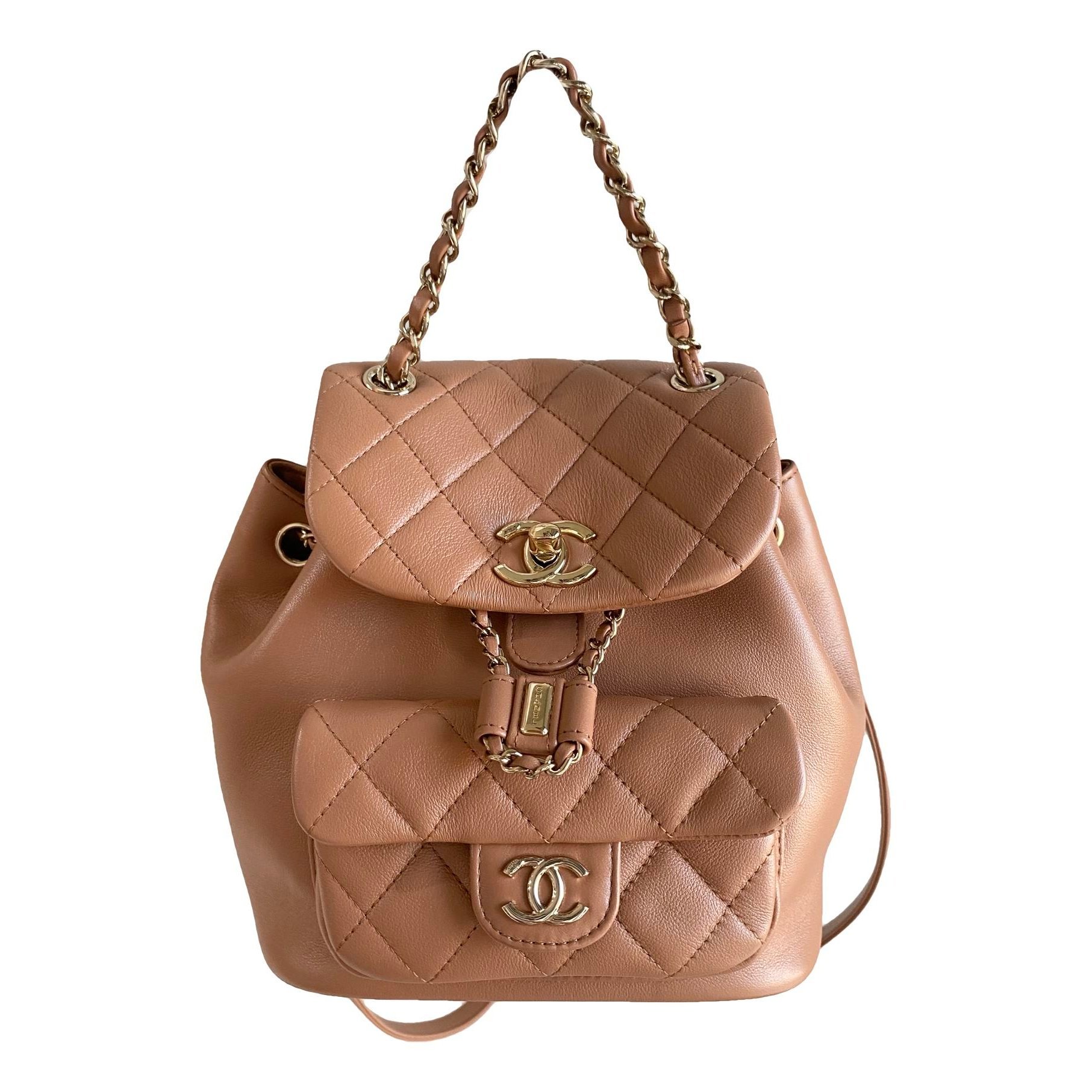 Duma leather backpack