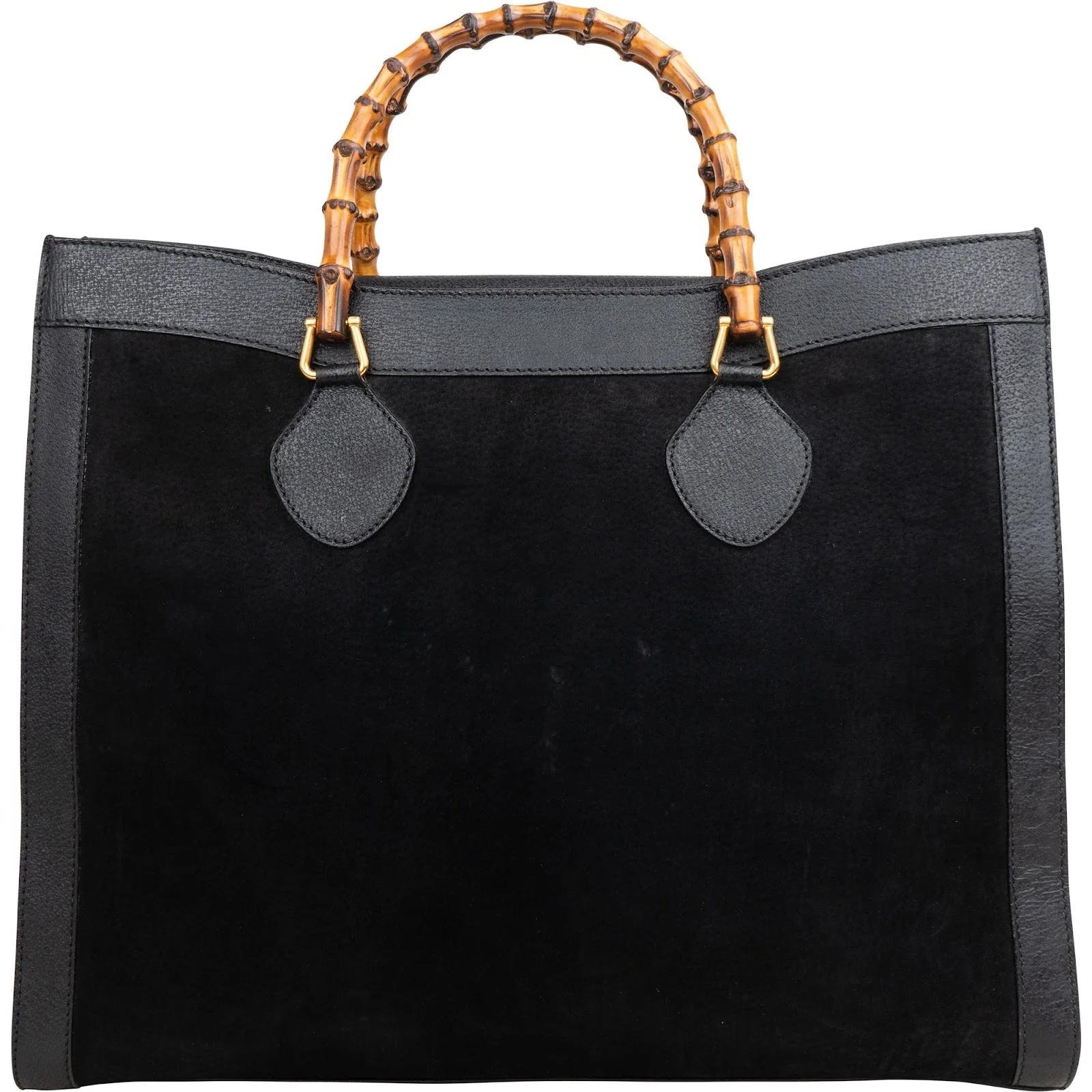 Bamboo Top Handle handbag