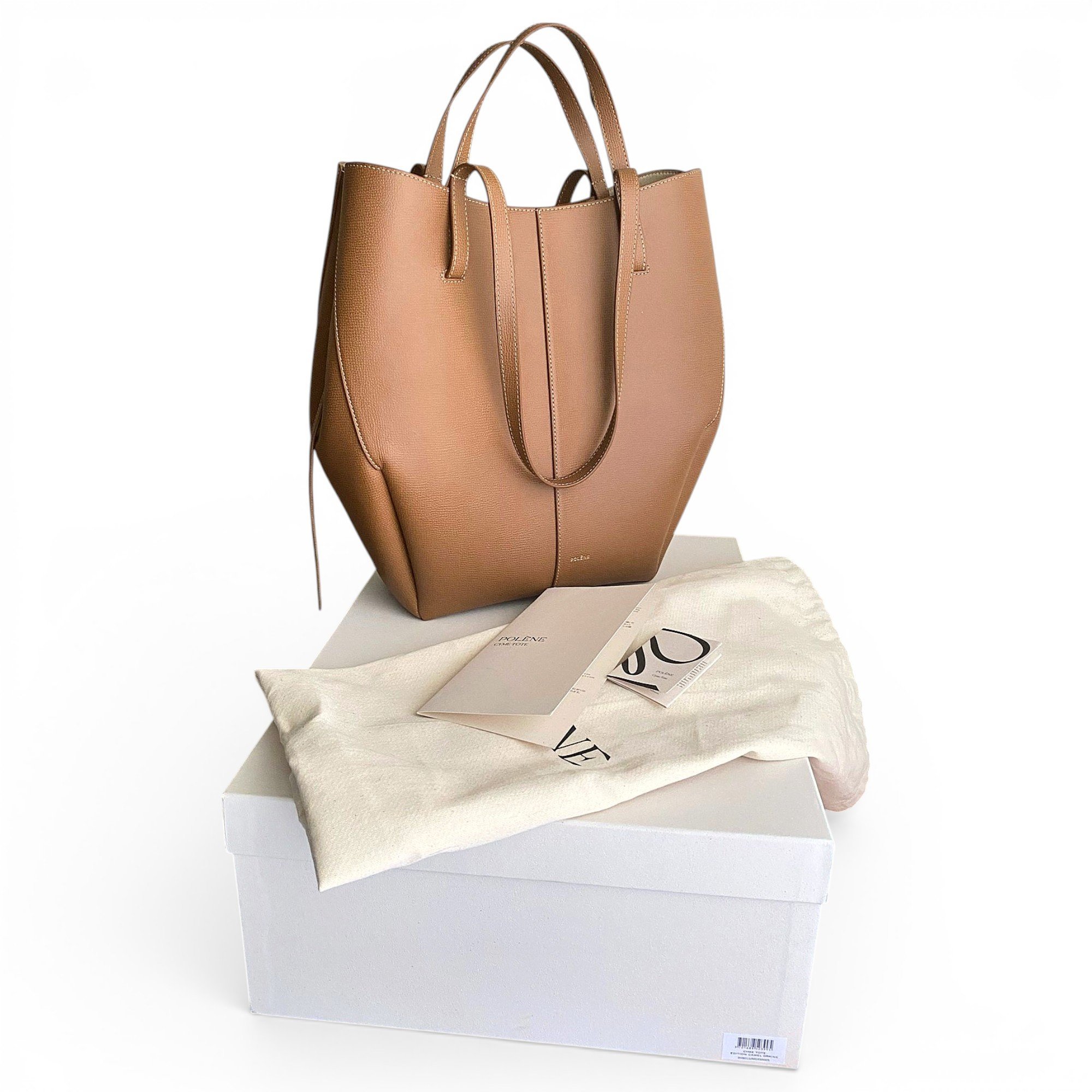 Leather tote