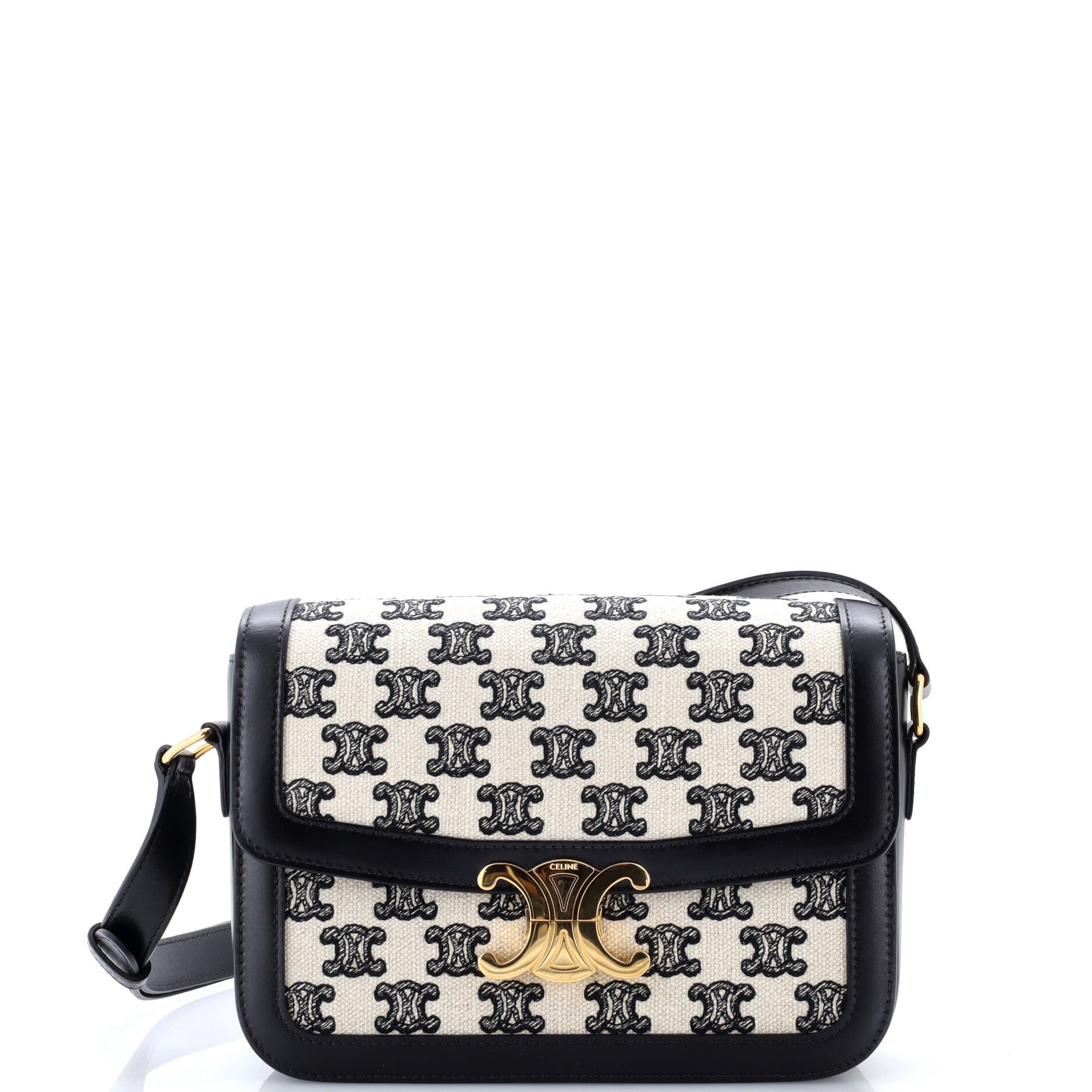 Triomphe Shoulder Bag Triomphe Canvas Medium