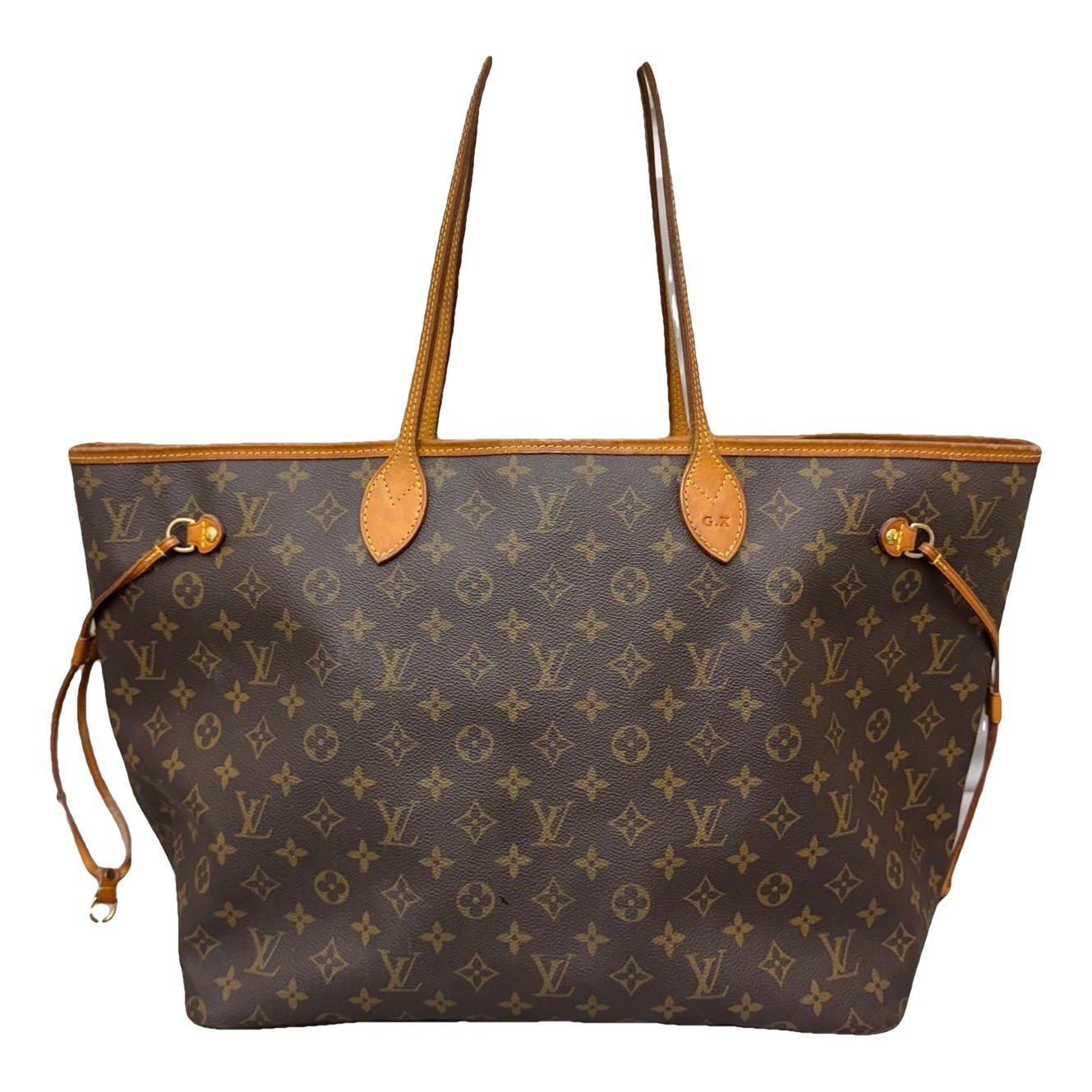 Neverfull leather handbag