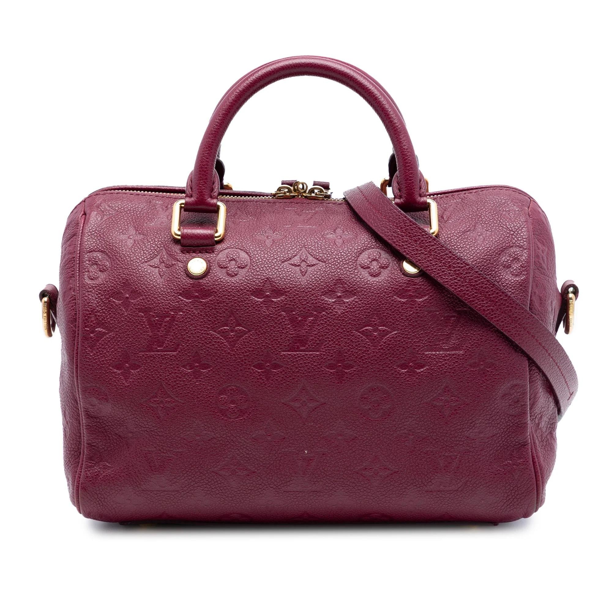 Speedy Bandoulière leather handbag