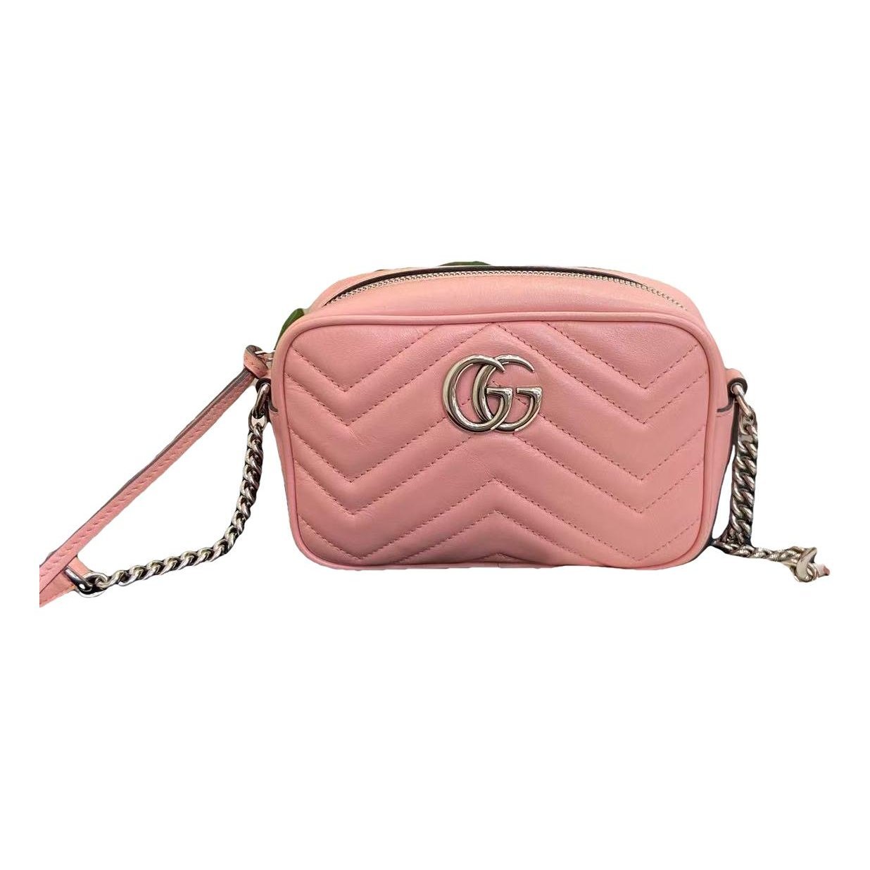GG Marmont Flap leather handbag