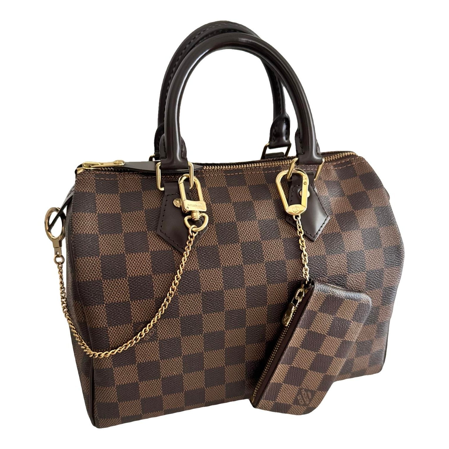Louis Vuitton Speedy leather handbag