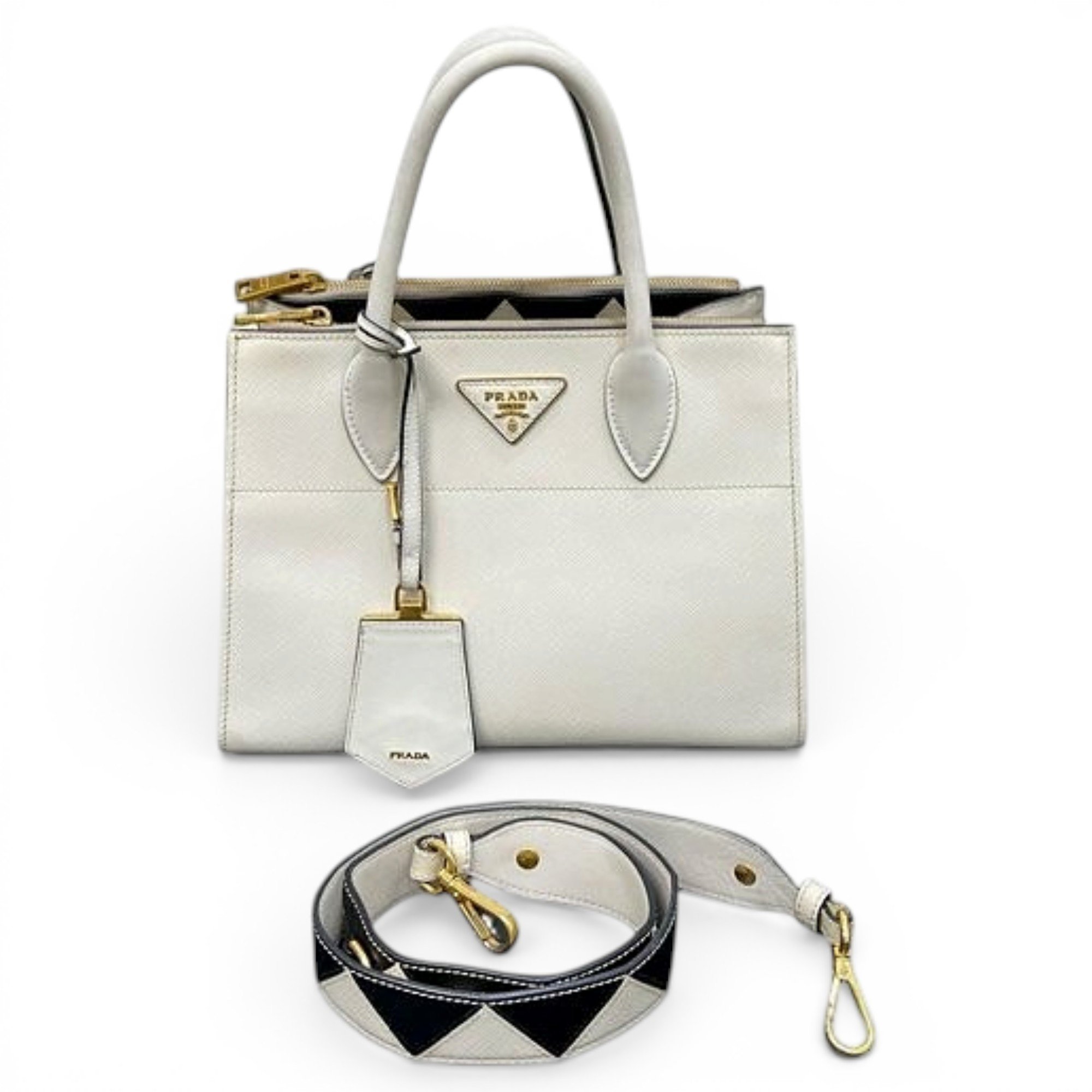 Galleria leather handbag