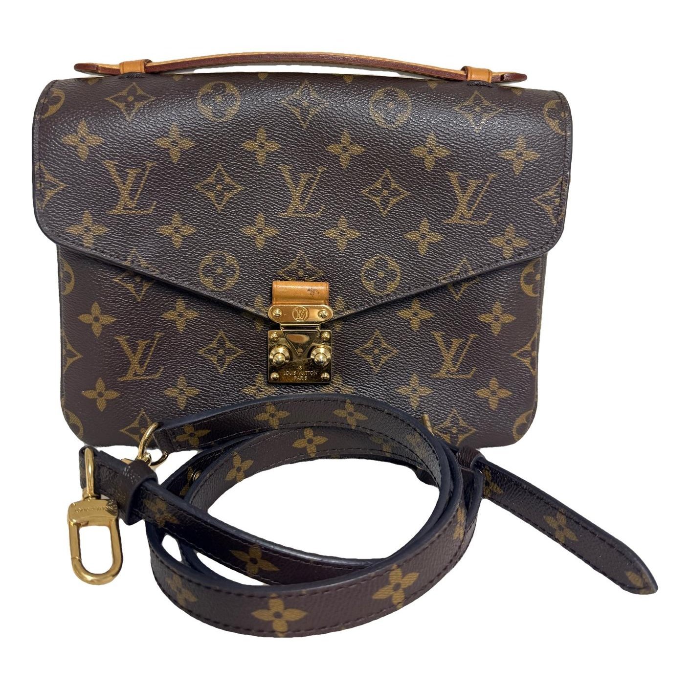 Metis leather handbag