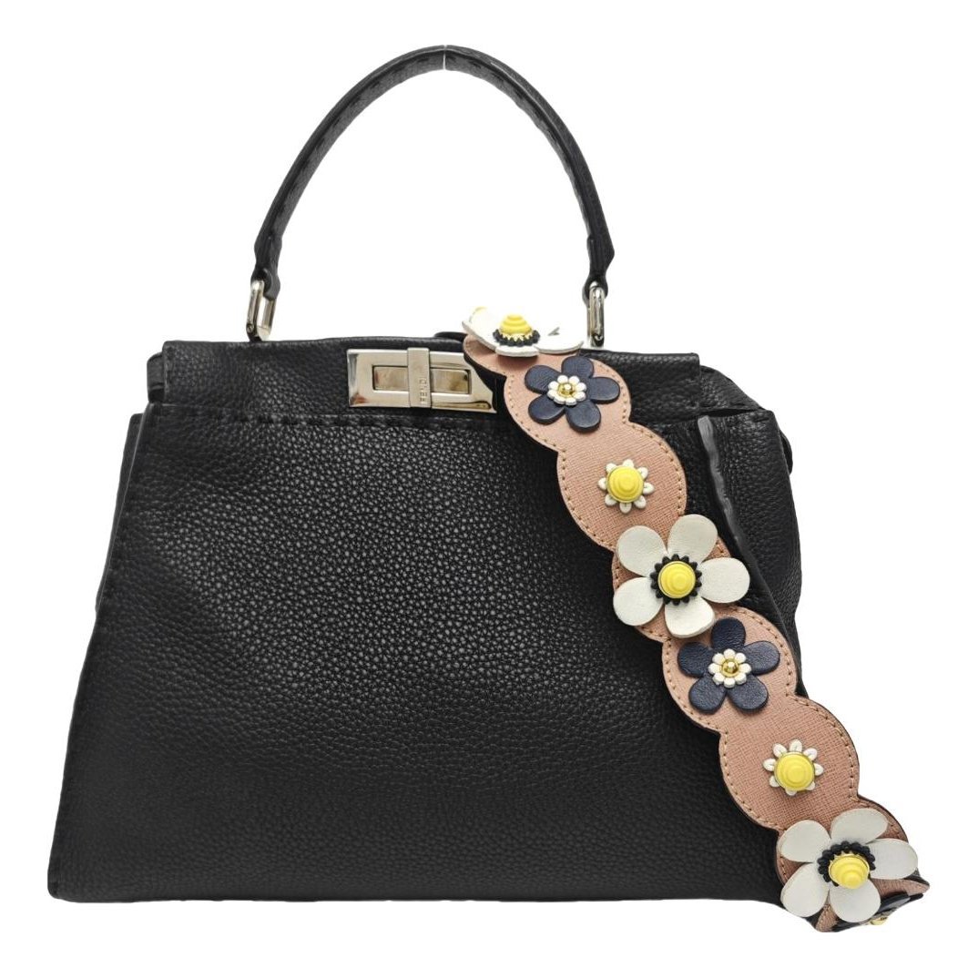 Peekaboo leather handbag