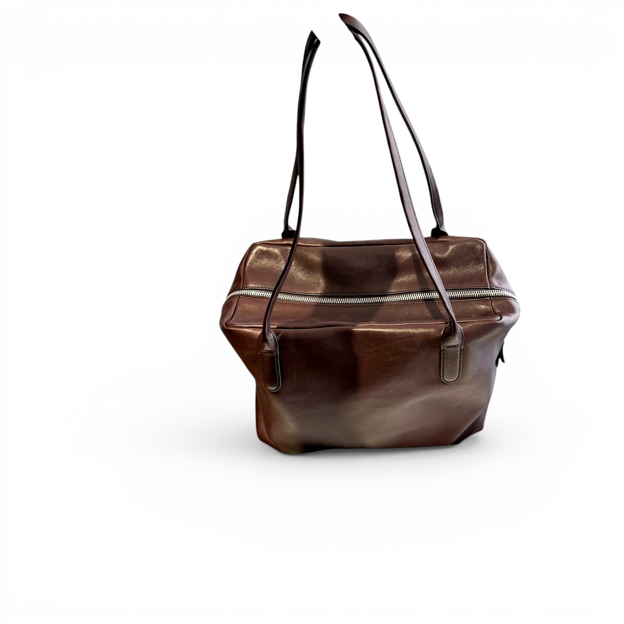 Leather handbag