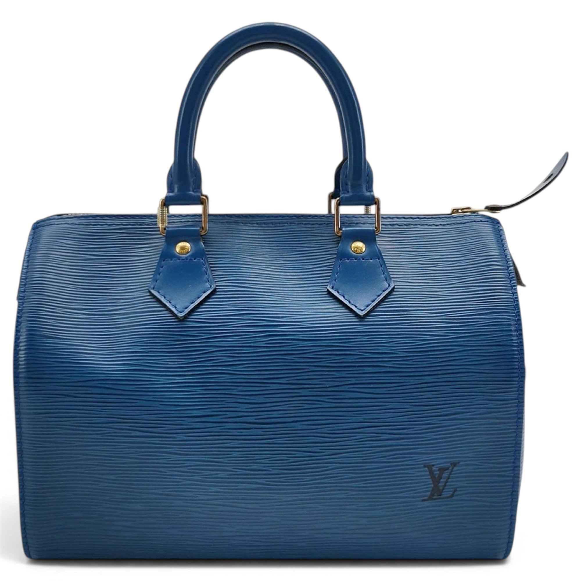 Speedy leather handbag