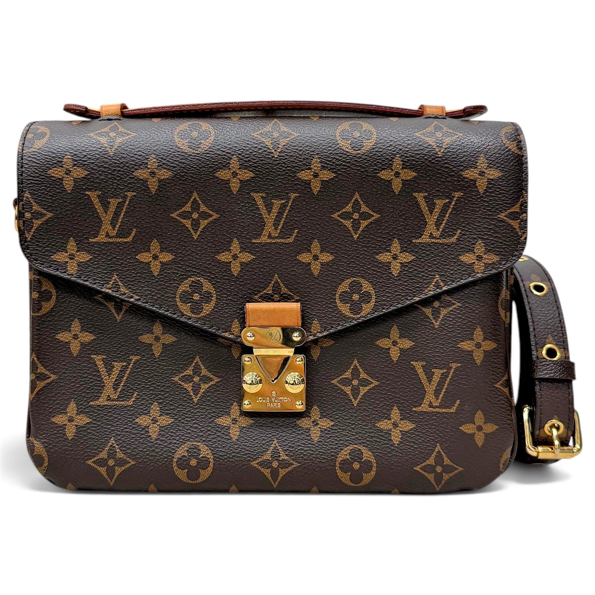 Metis leather handbag