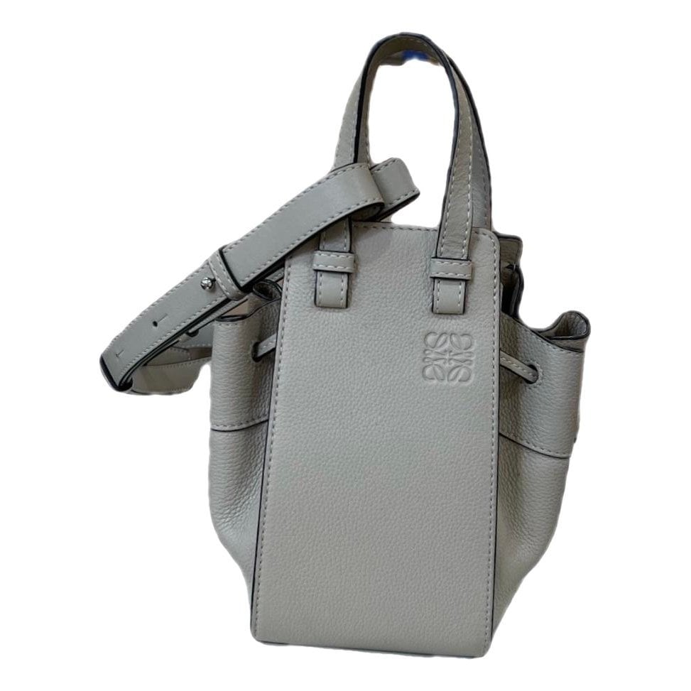 Hammock leather handbag