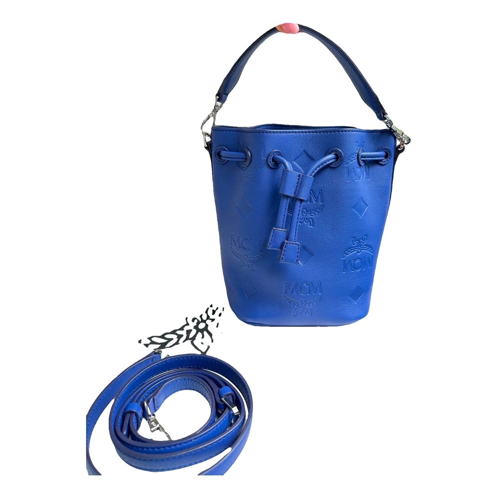 Heritage Drawstring leather bag
