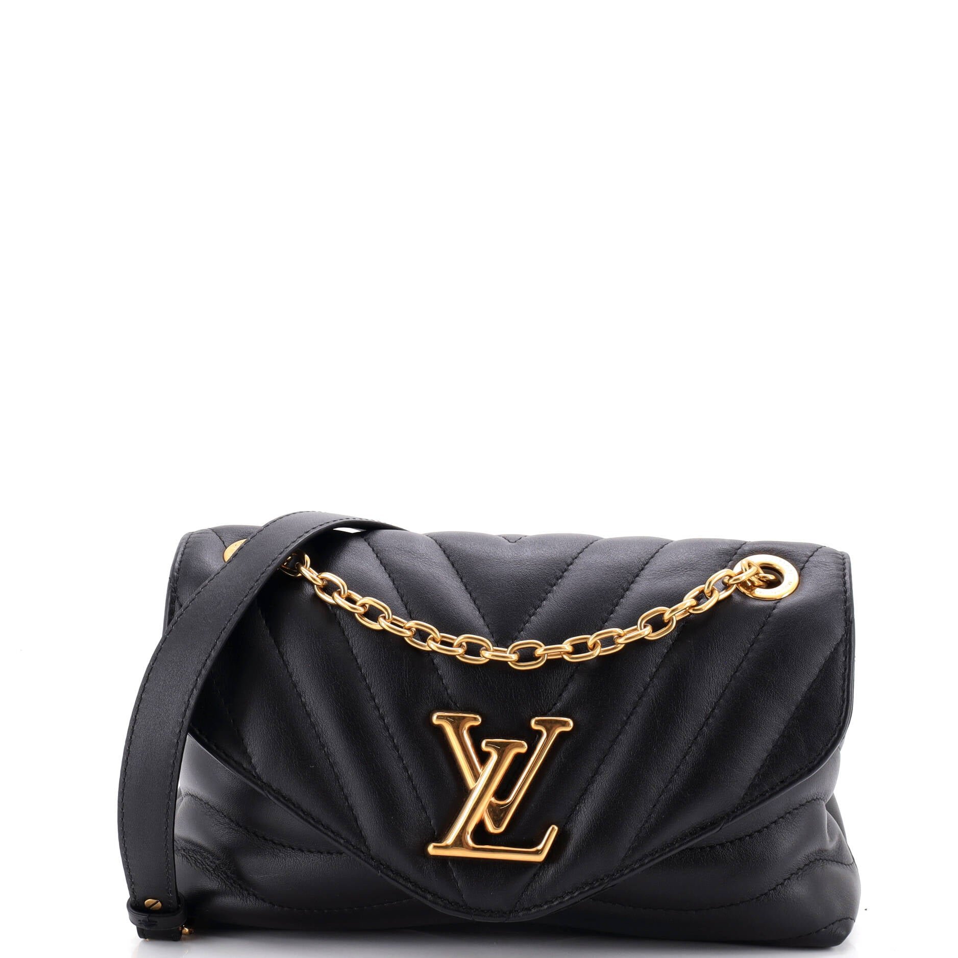 New Wave Chain Bag NM Quilted Leather MM