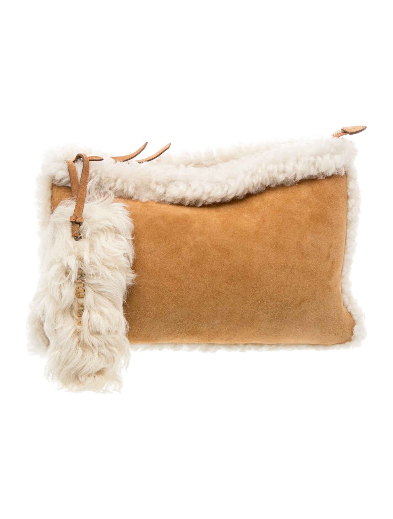 Suede Clutch