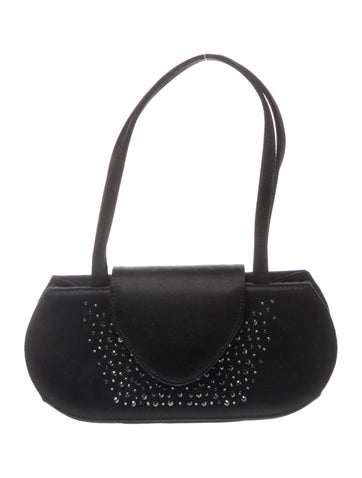 Satin Top Handle Bag
