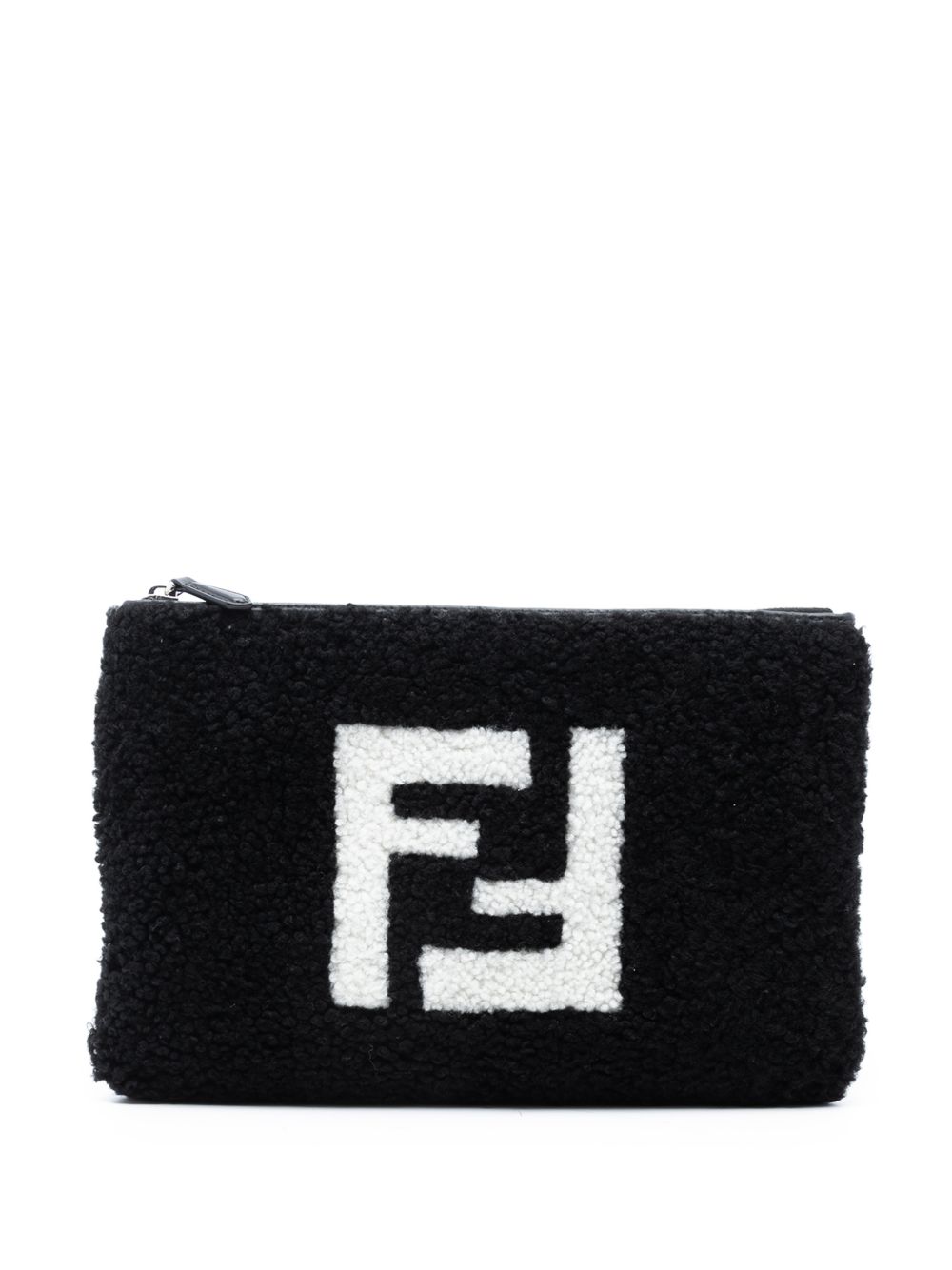 2010-2025 Shearling FF Flat Pouch clutch bag