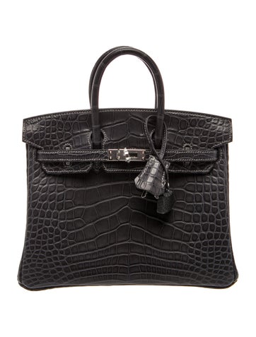2026 Matte Alligator Mississippiensis Birkin 25