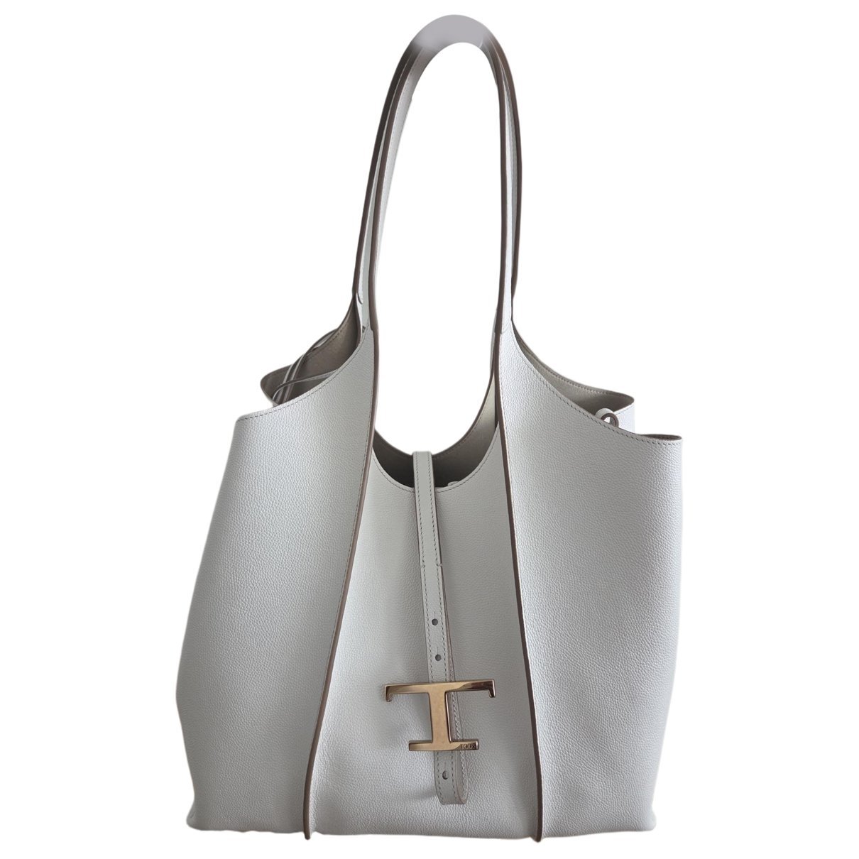 Tod's Shopping Media leather tote