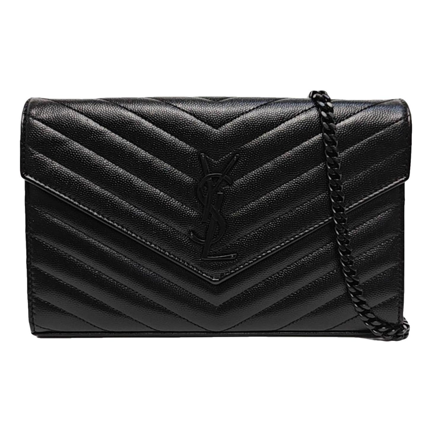 Baby monogramme leather handbag
