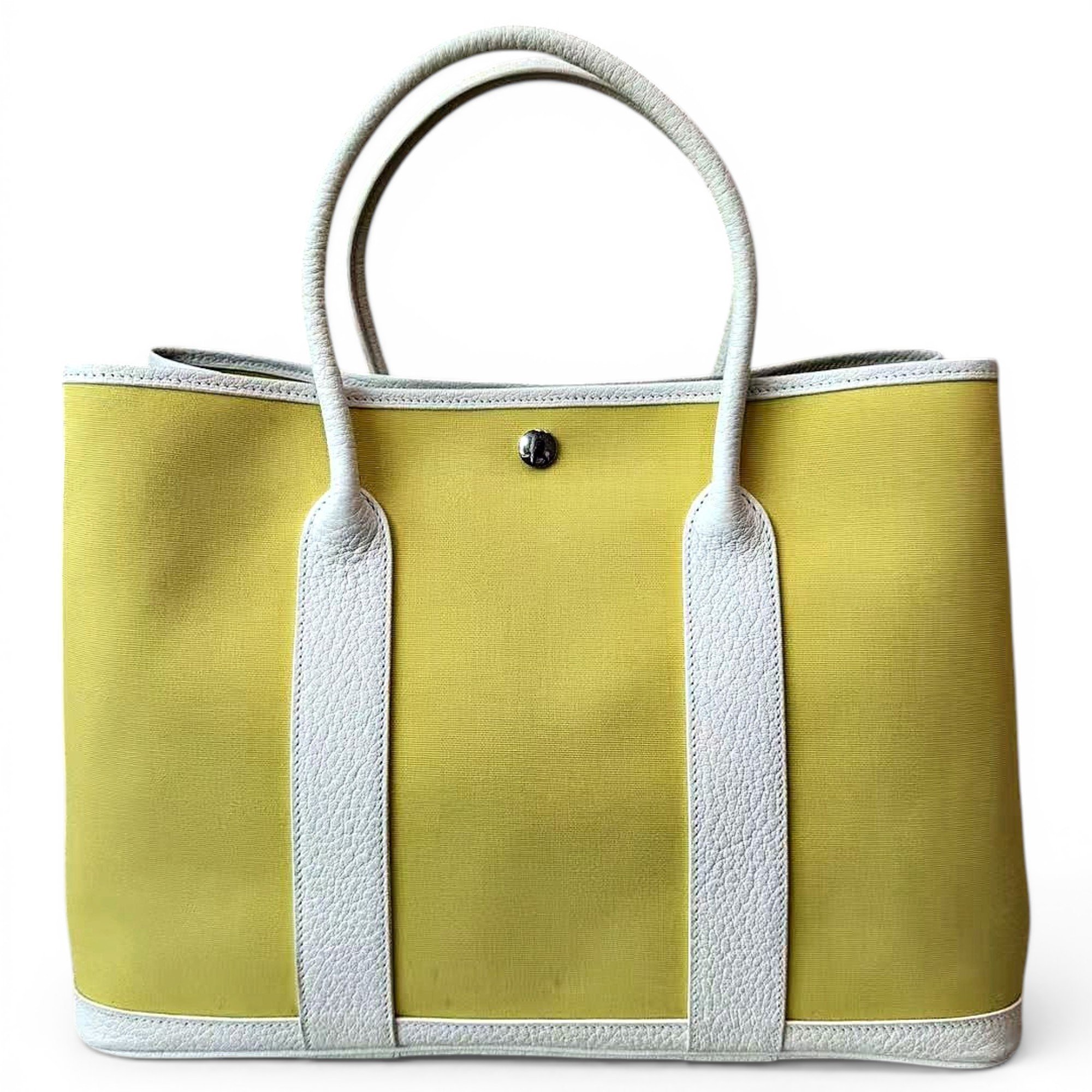 Garden Party leather handbag