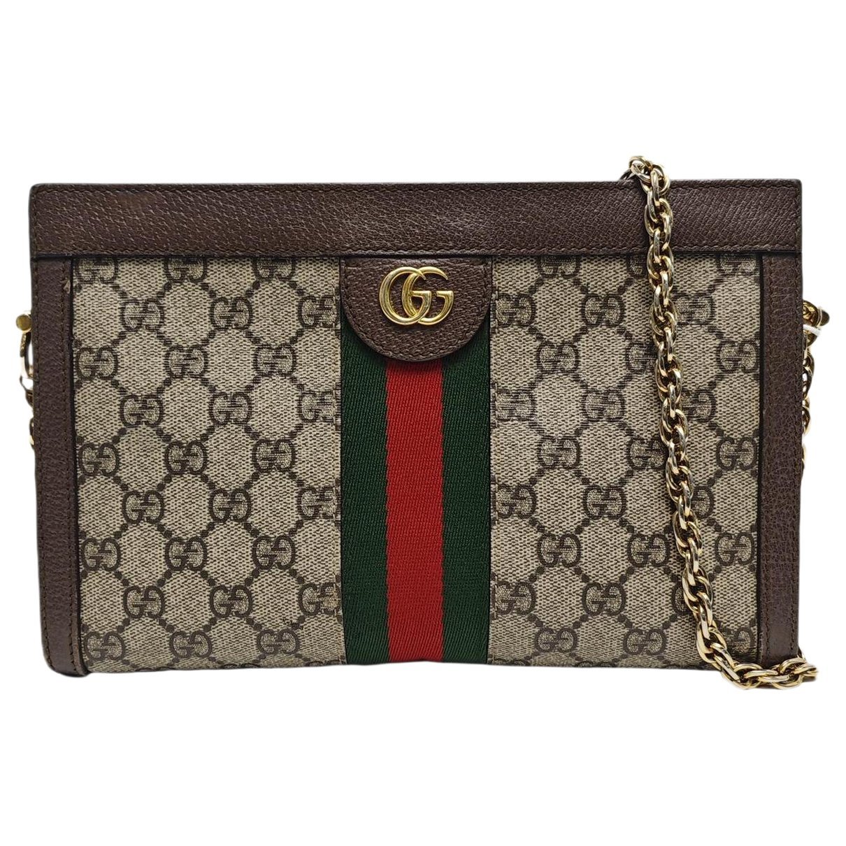 Ophidia leather crossbody bag