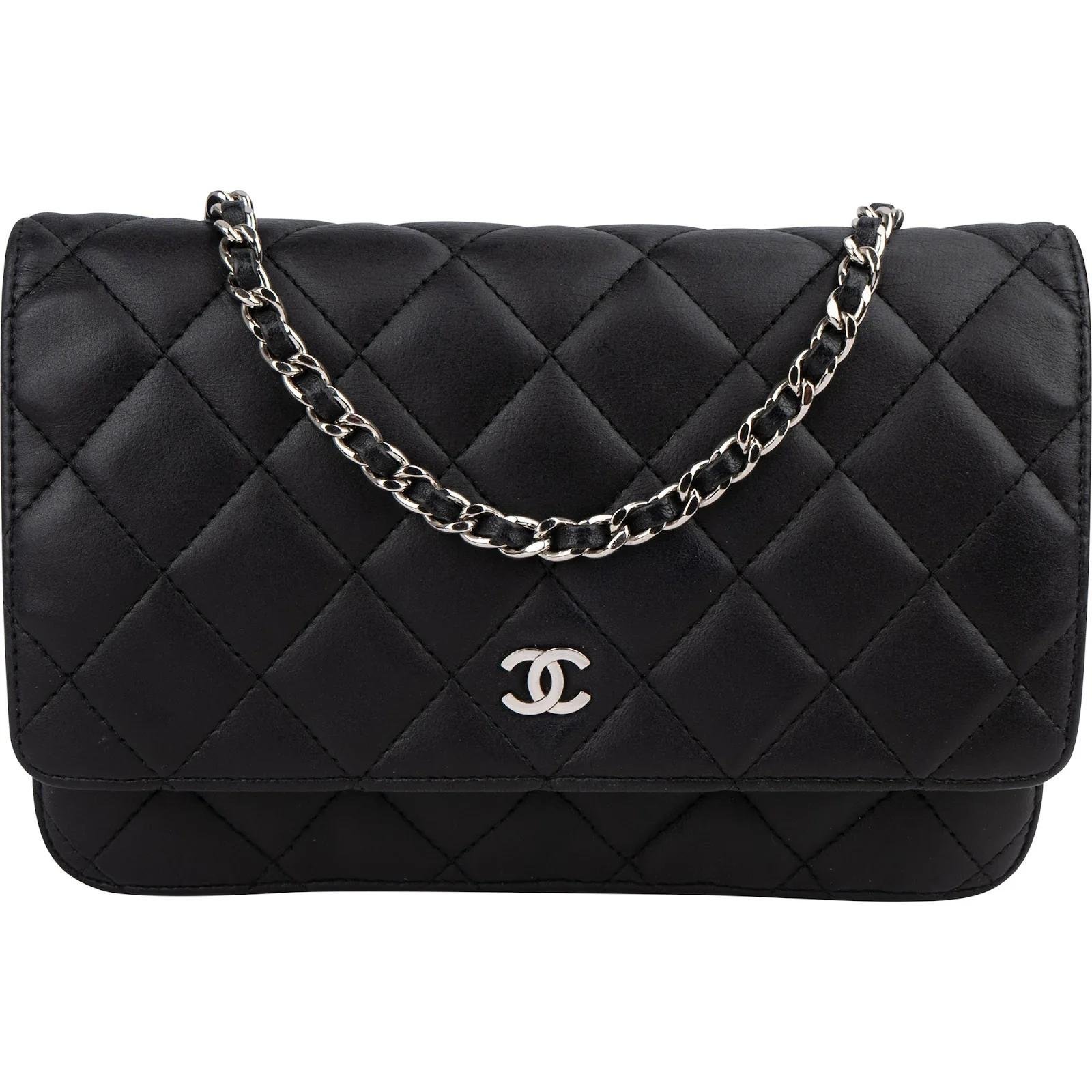 Wallet On Chain Timeless/Classique leather crossbody bag