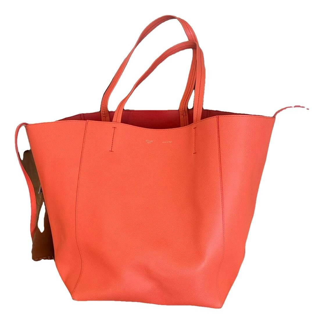 Leather tote