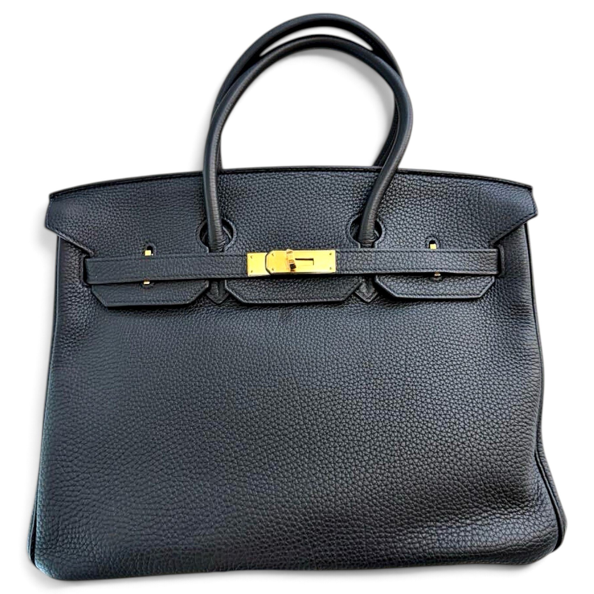 Birkin 35 leather tote