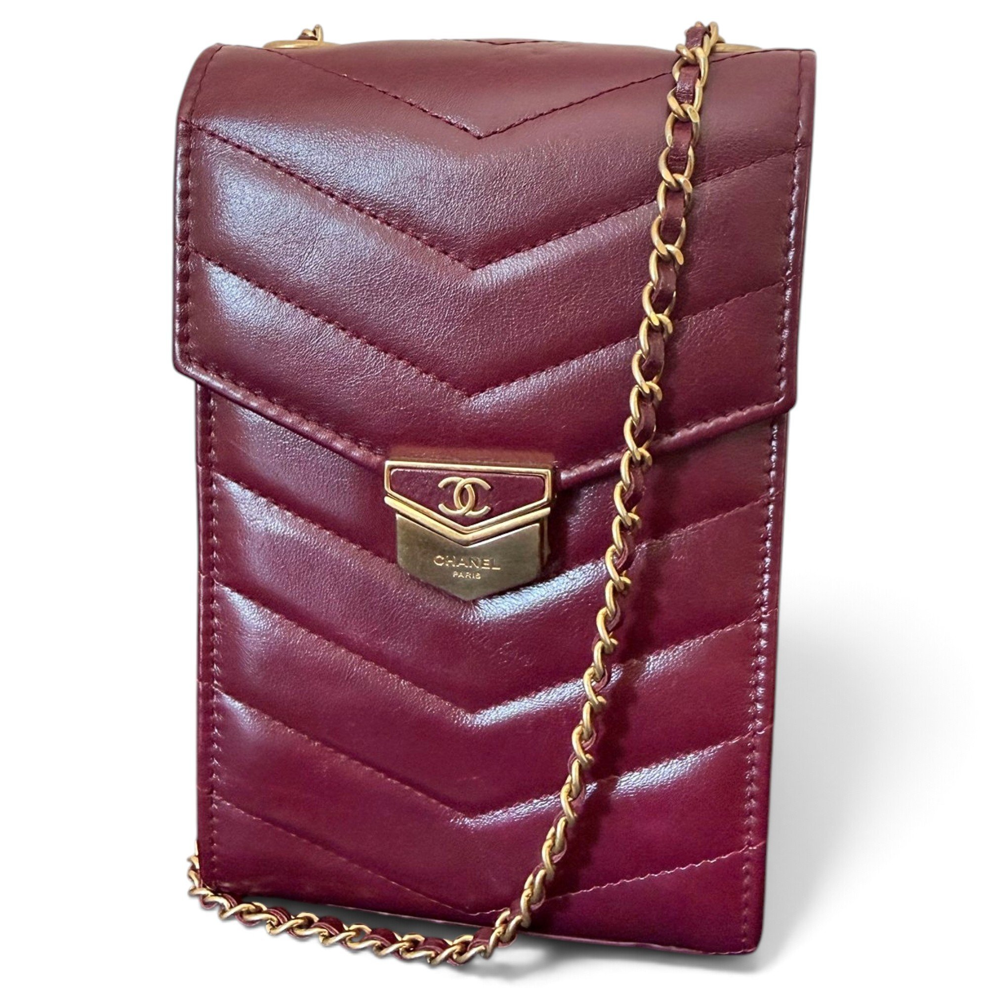 Leather crossbody bag