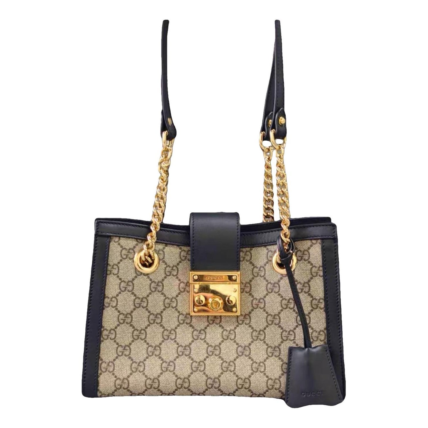 Padlock cloth handbag