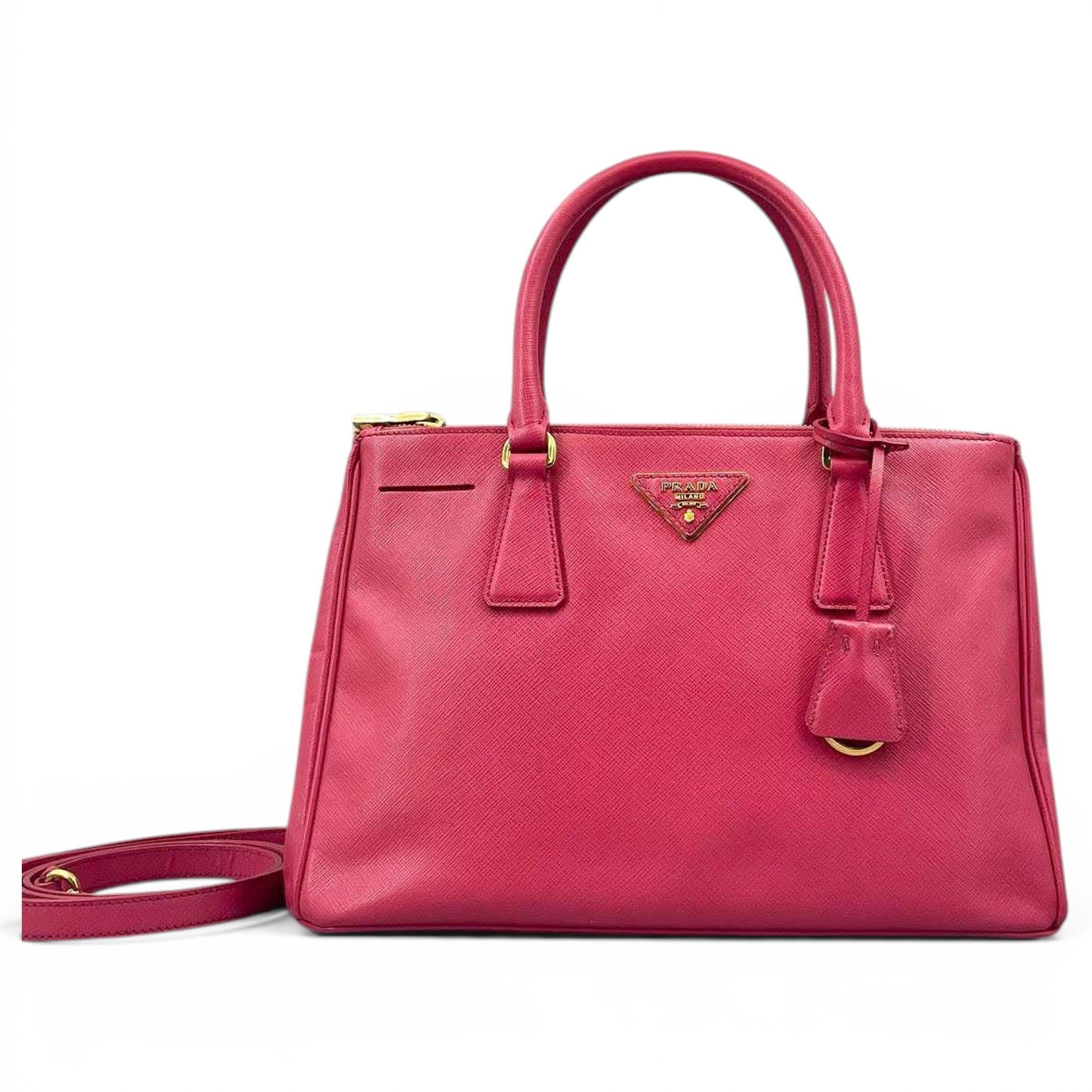 Galleria leather handbag