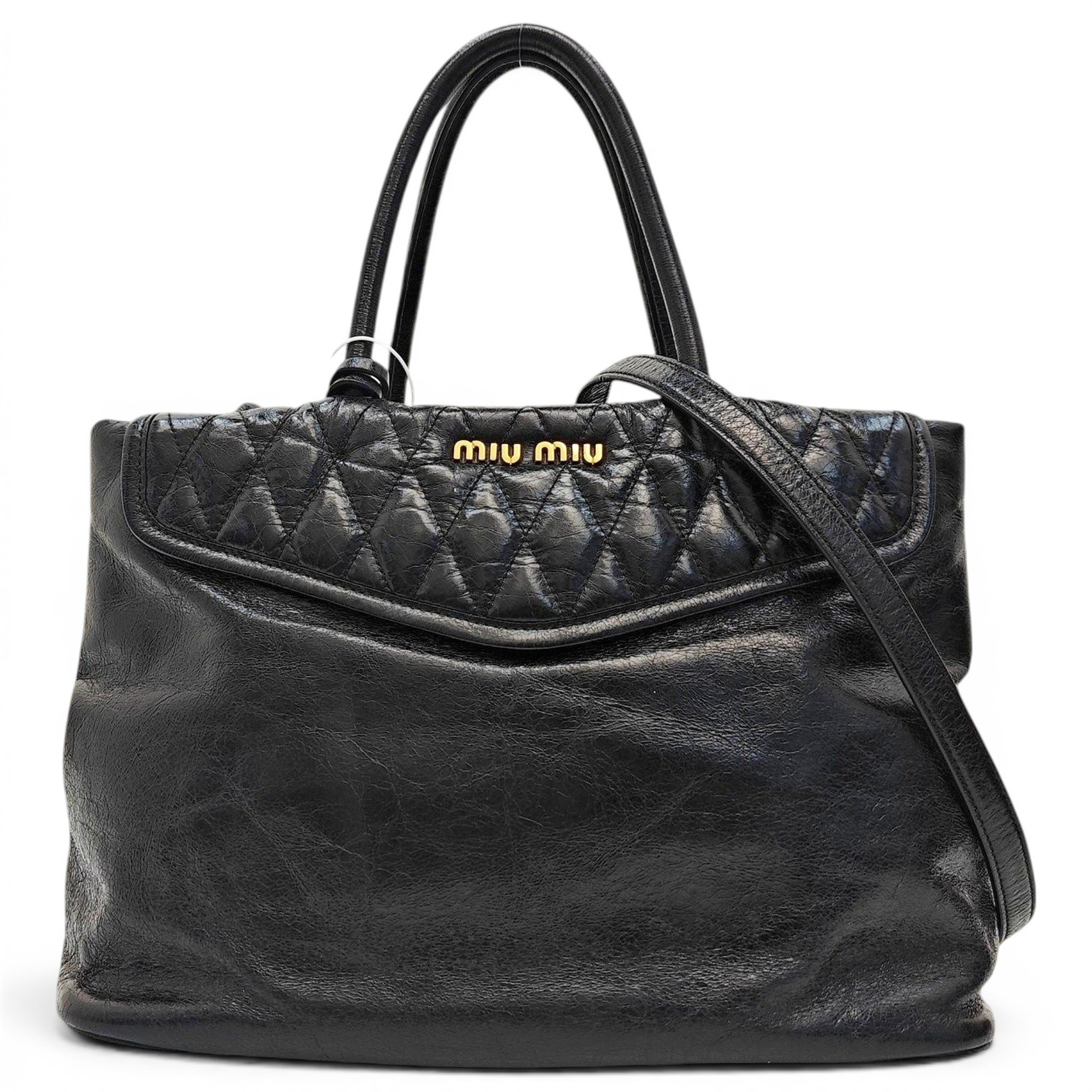 Leather handbag