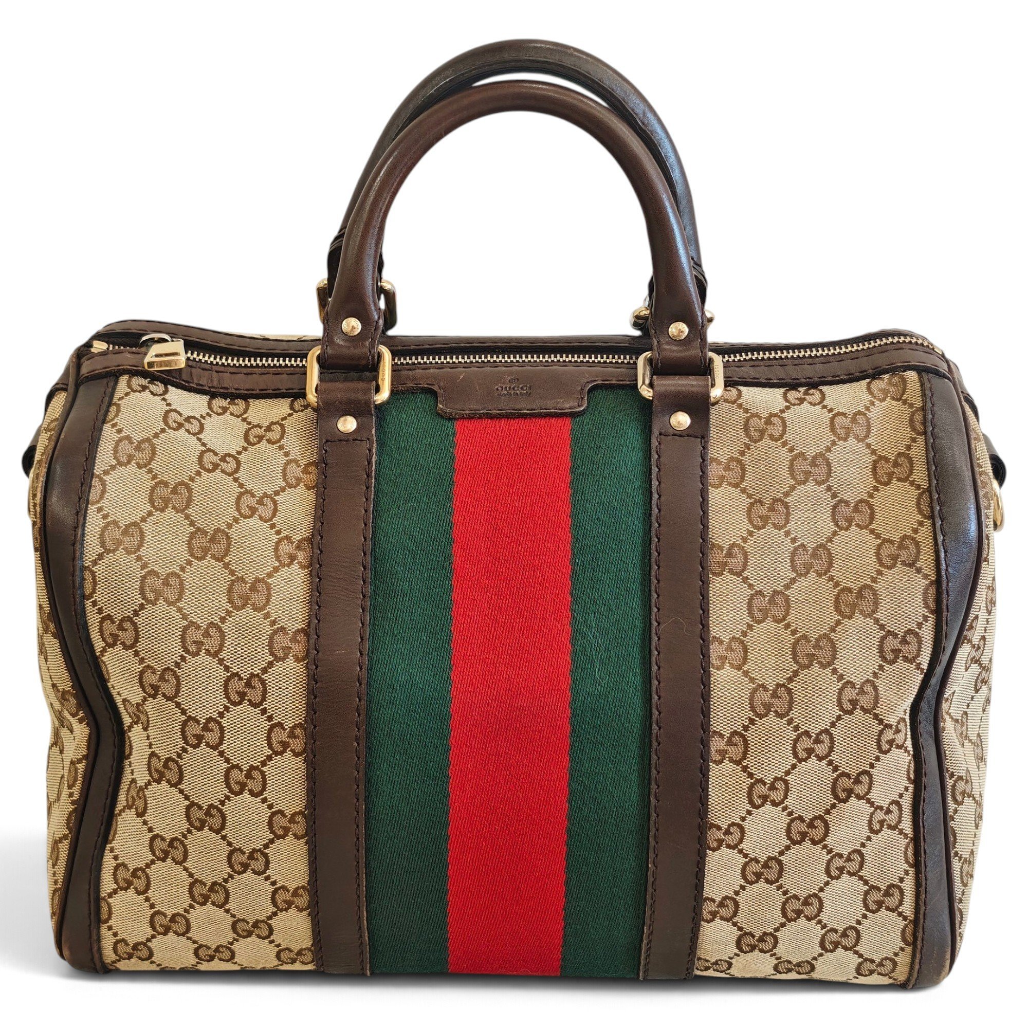 Boston cloth handbag
