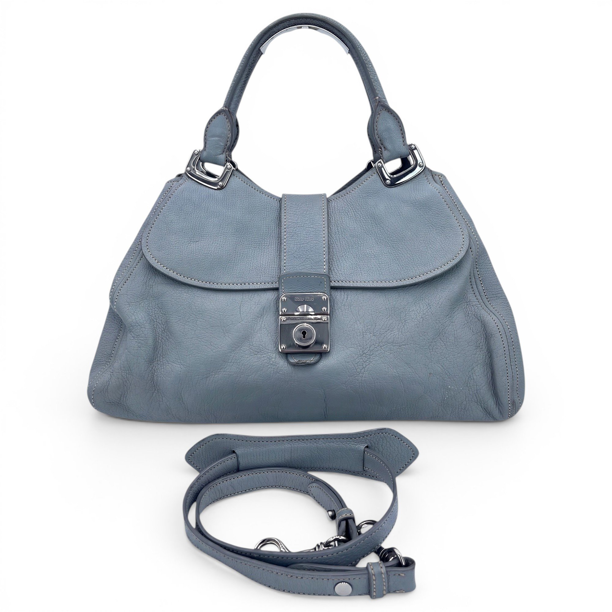 Leather handbag