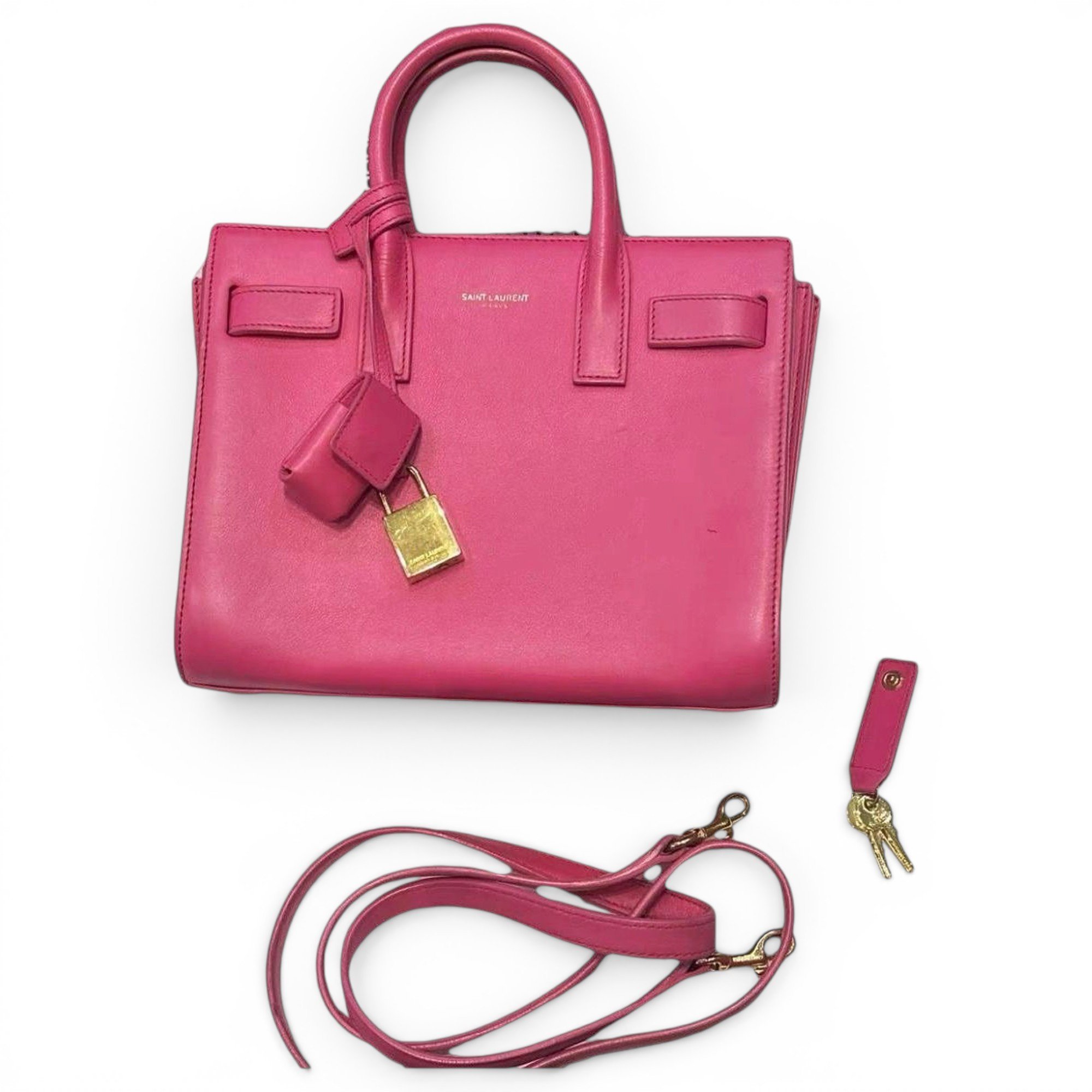 Sac de Jour leather tote